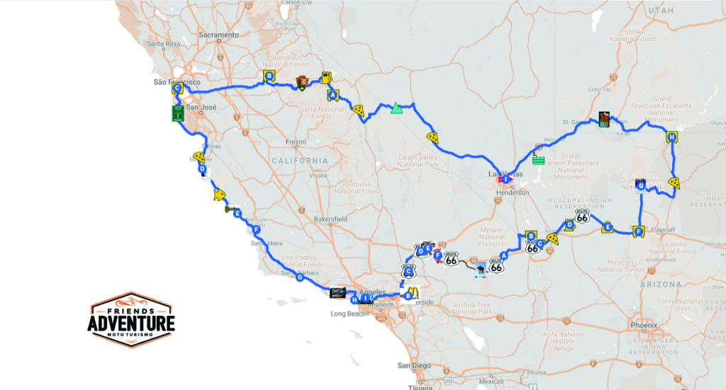 ROUTE 66 - Friends Adventure