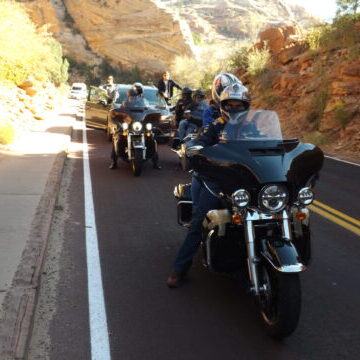 Grupo da Friends Adventure em viagem internacional de moto