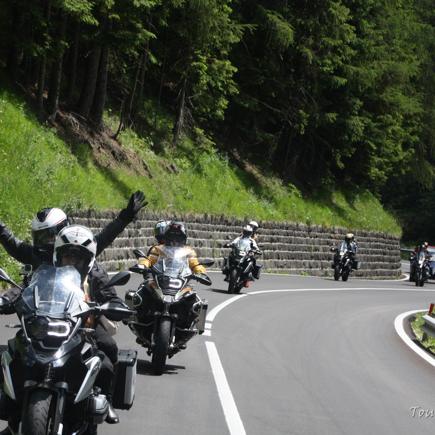 tour de moto na Europa