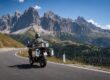 Primeira viagem de moto para o exterior em estrada de montanha